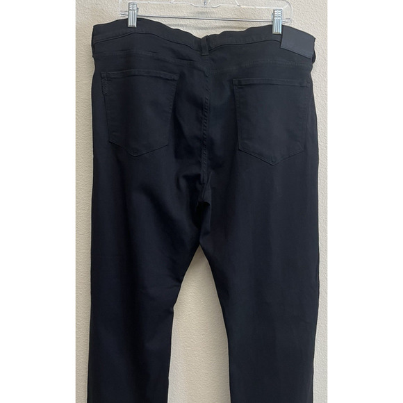 Paige Jeans Men's Size 38x30 Black Federal Denim Stretch Straight Leg - Picture 10 of 12